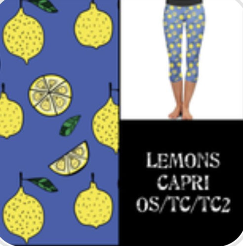 Lemon Capris