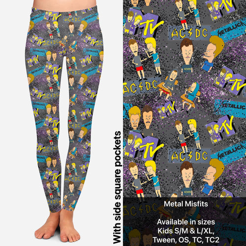 Metal Misfits Pocket Leggings