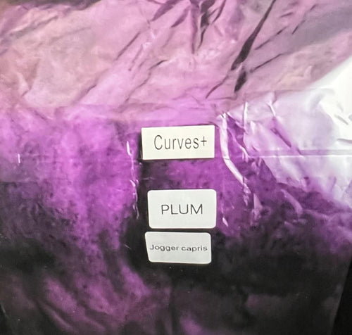 Plum Capri Joggers