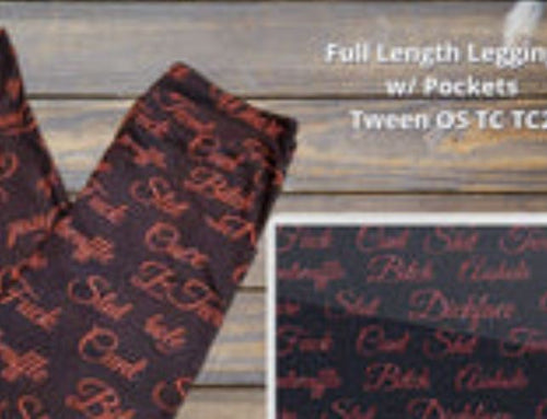 Pretty Potty Mouth Pocket Leggings