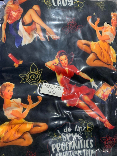 I Do Not Spew Profanity Capris