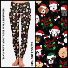 Load image into Gallery viewer, Santa Paws Pocket Leggings