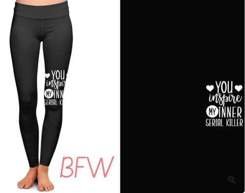Serial Killer Pocket Leggings