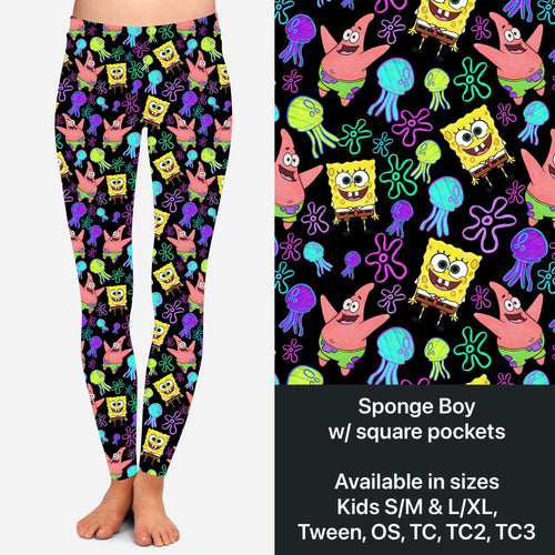 Sponge Boy Pocket Leggings