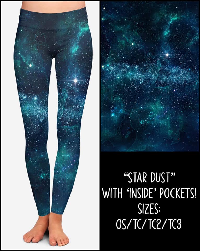 Star Dust Inside Pocket Leggings