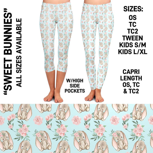 Sweet Bunnies Pocket Leggings