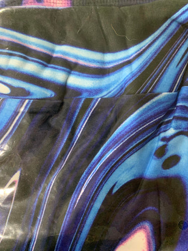 Blue & Purple Swirl Leggings