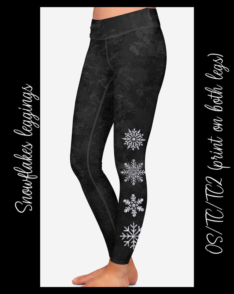 Snowflakes Leggings