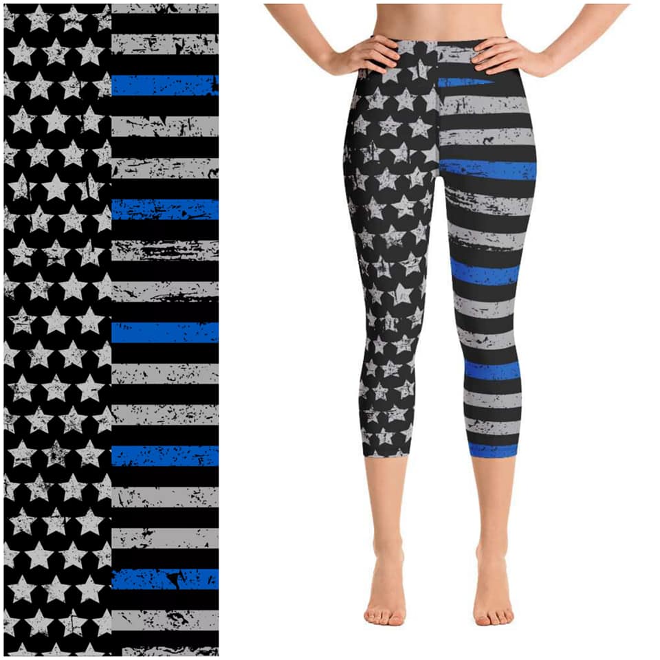 Blue Line Capris