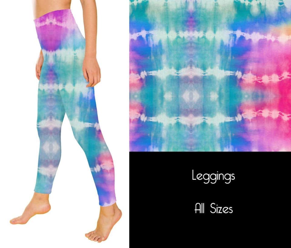 Tie Dye Strand Leggings