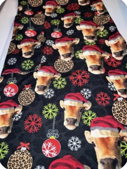 Christmas Cows Pocket Leggings