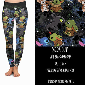 Yoda Luv Pocket Leggings