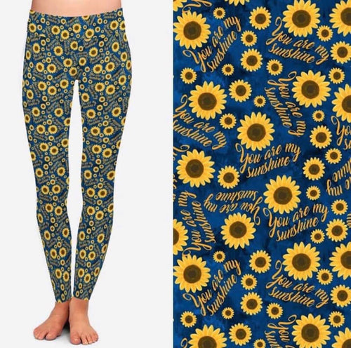 You Are My Sunshine Pocket Leggings