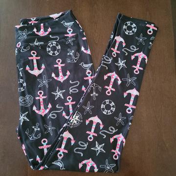 Aztec Anchor Leggings