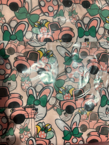 Bunnies & Trucks Pocket Leggings