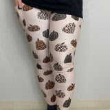 Cheetah Pumpkin Pocket Leggings