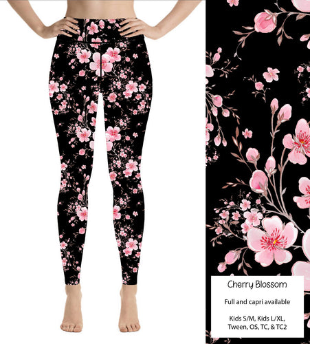 Cherry Blossom Pocket Leggings
