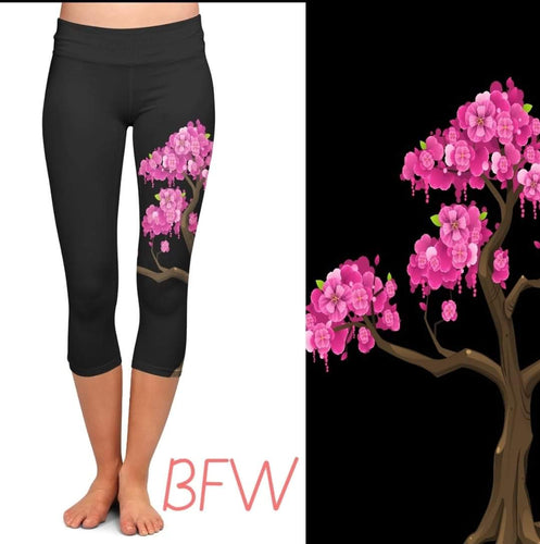 Cherry Blossom Capris