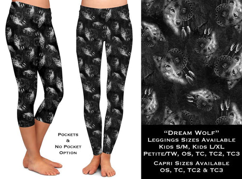 Dream Wolf Pocket Leggings