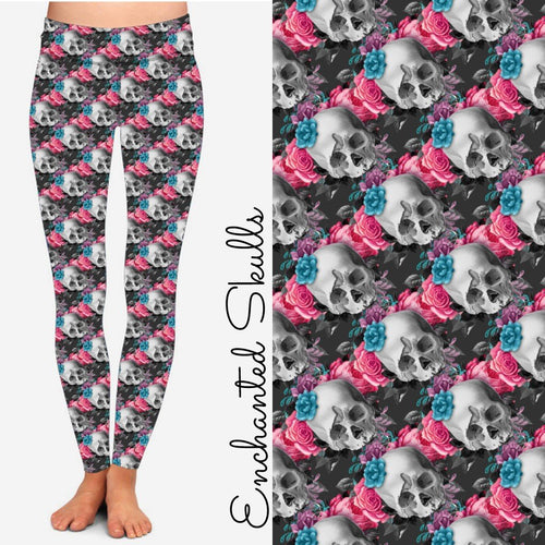 Enchanted Skulls Leggings