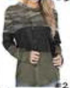 Green Camo Sweatshirt Hoody