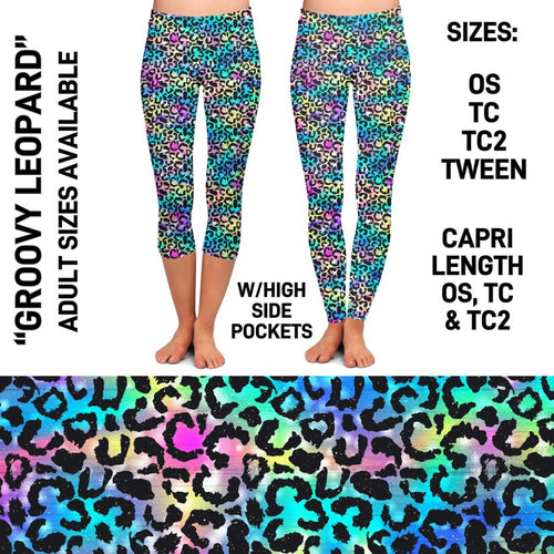 Groovy Leopard Pocket Leggings
