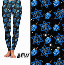 Load image into Gallery viewer, Hanukkah Leggings, joggers and Lounge Pants