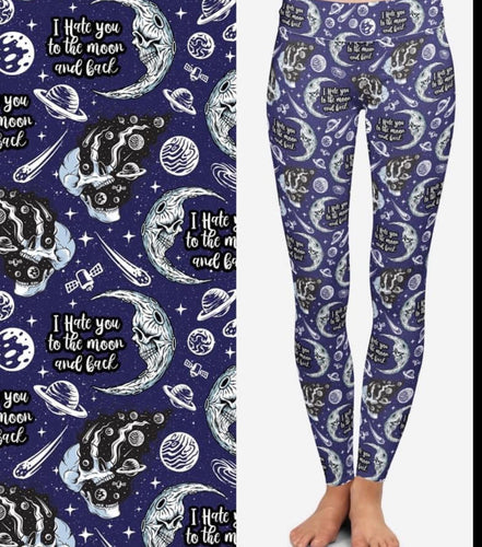 Hate You to the Moon Leggings