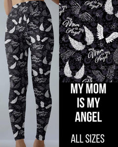 My Mom is My Angel Leggings