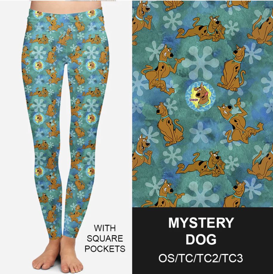 Mystery Dog Pocket Leggings