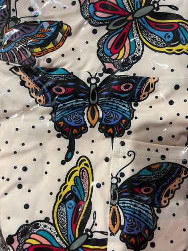 Polka Dot Butterfly Pocket Leggings