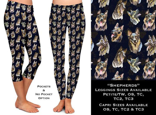 German Shepherd Pocket Leggings