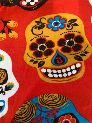 Bright Skulls Standard Capris