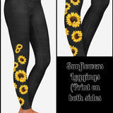 Sunflowers (Leg Print) Leggings